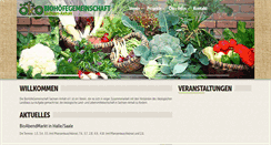 Desktop Screenshot of biohoefegemeinschaft.de